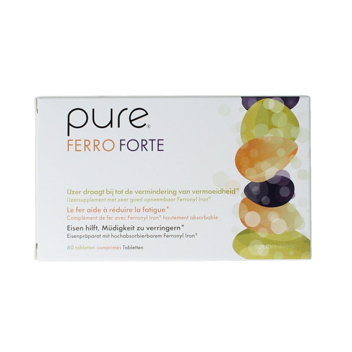 Pure Ferro forte 60 tabletten