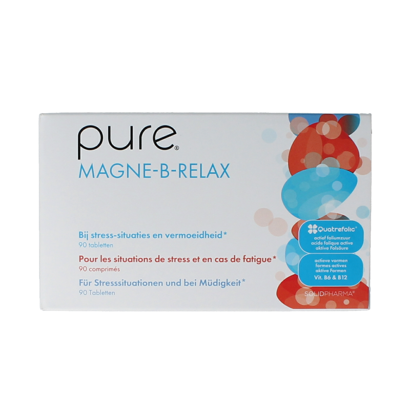 Pure Magne B relax 90 tabletten