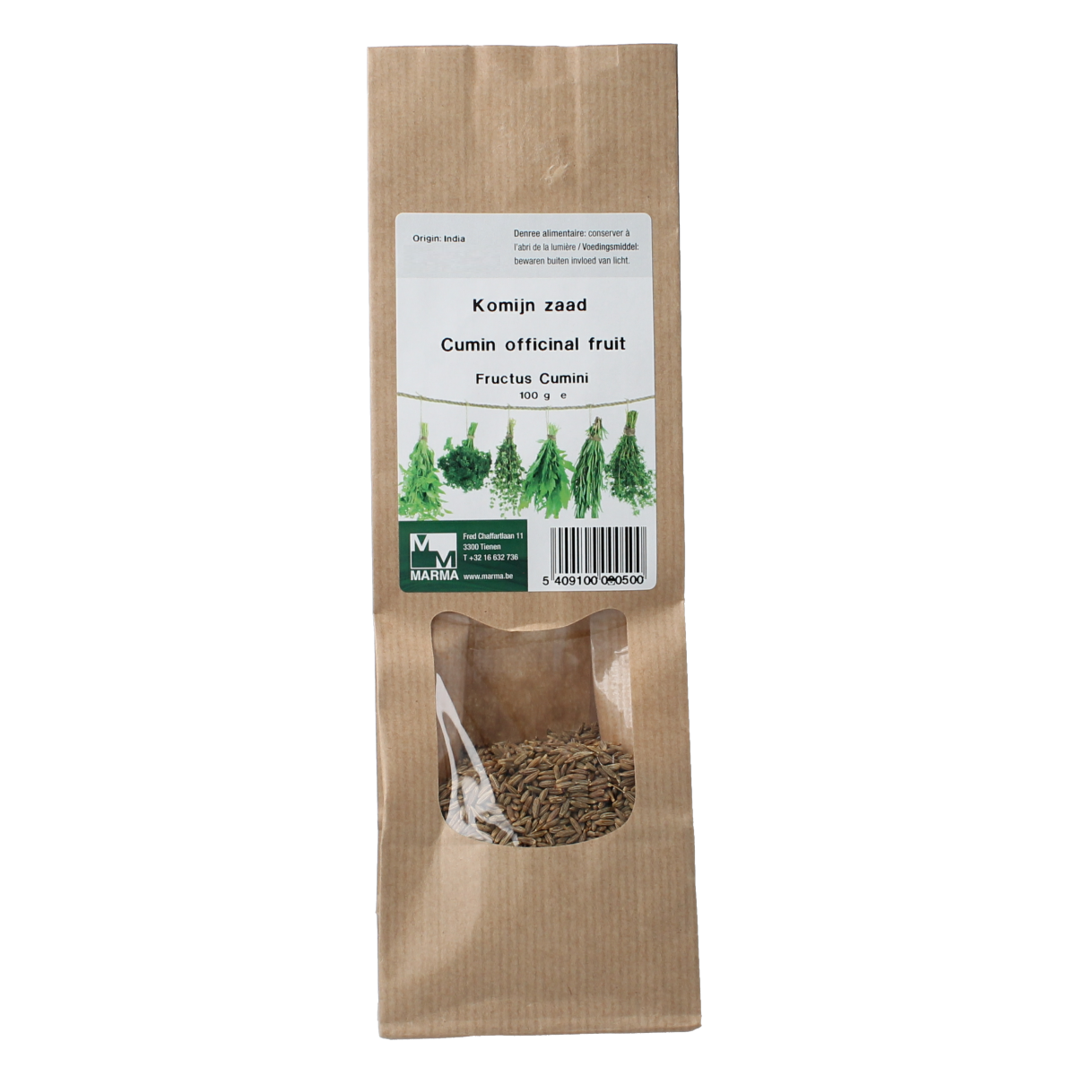 Marma Komijn vrucht zaad 100 gram