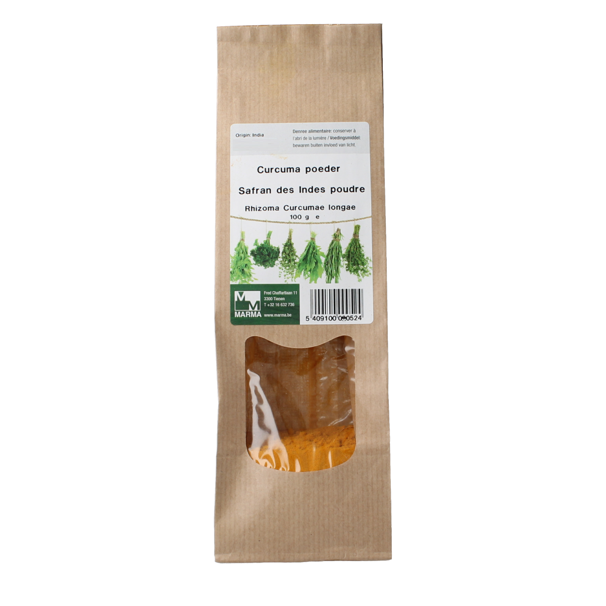Marma Curcuma poeder 100 gram