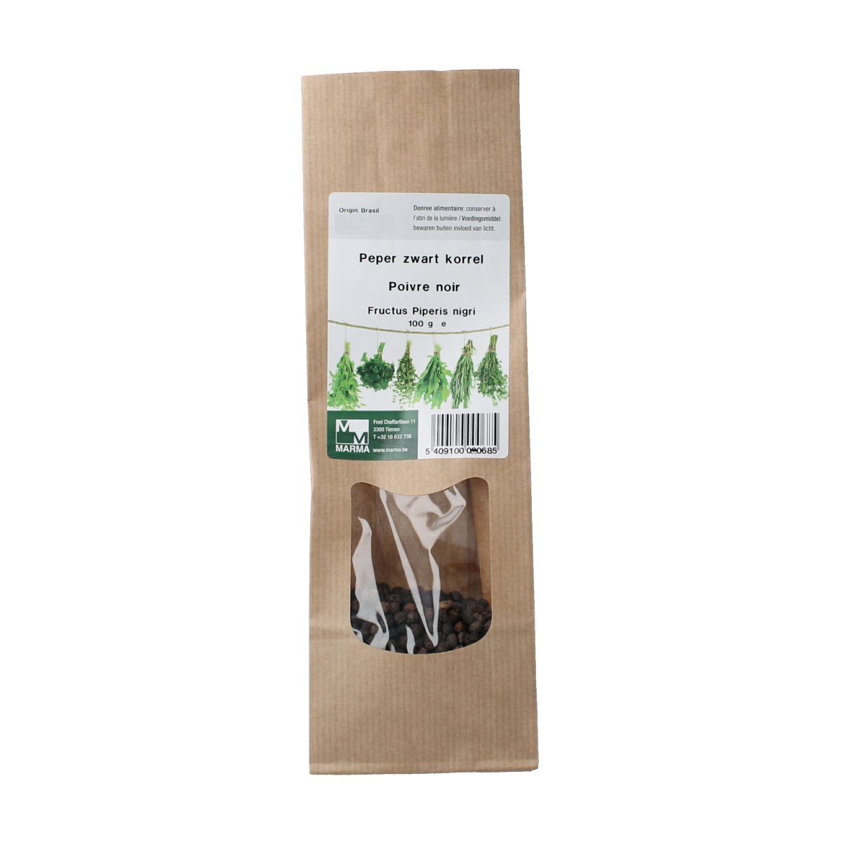 Marma Peper zwarte korrel 100 gram