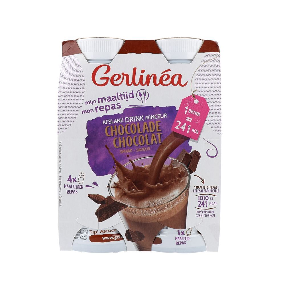 Gerlinea Drinkmaaltijd Chocolade 4-pack 944 ml