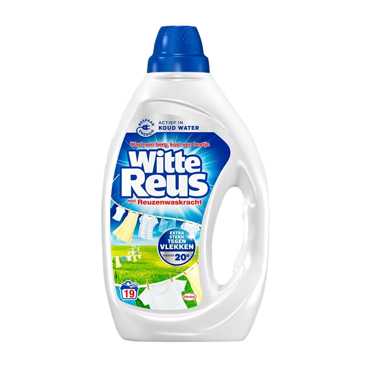 Witte Reus Vloeibaar Wasmiddel 19 Wasbeurten 855 ml