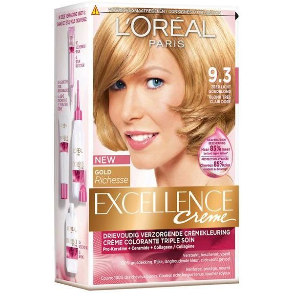 L'Oréal Paris Excellence 9.3 Zeer Licht Goudblond - Loreal