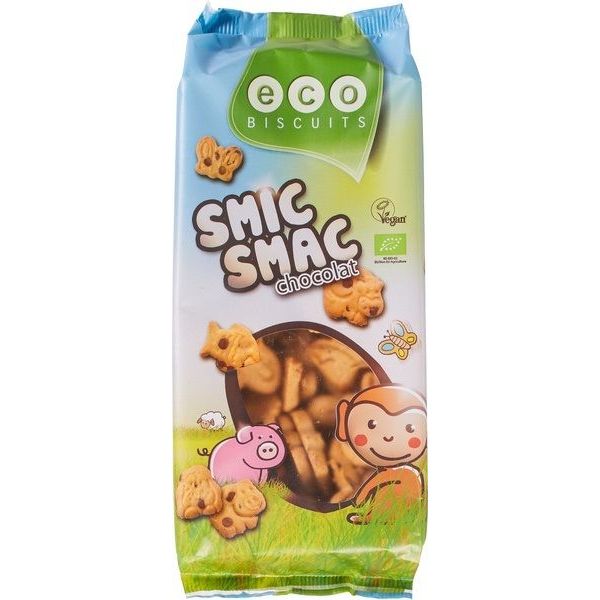 Ecobiscuit Smic Smac Chocolade Koekjes 150 gr