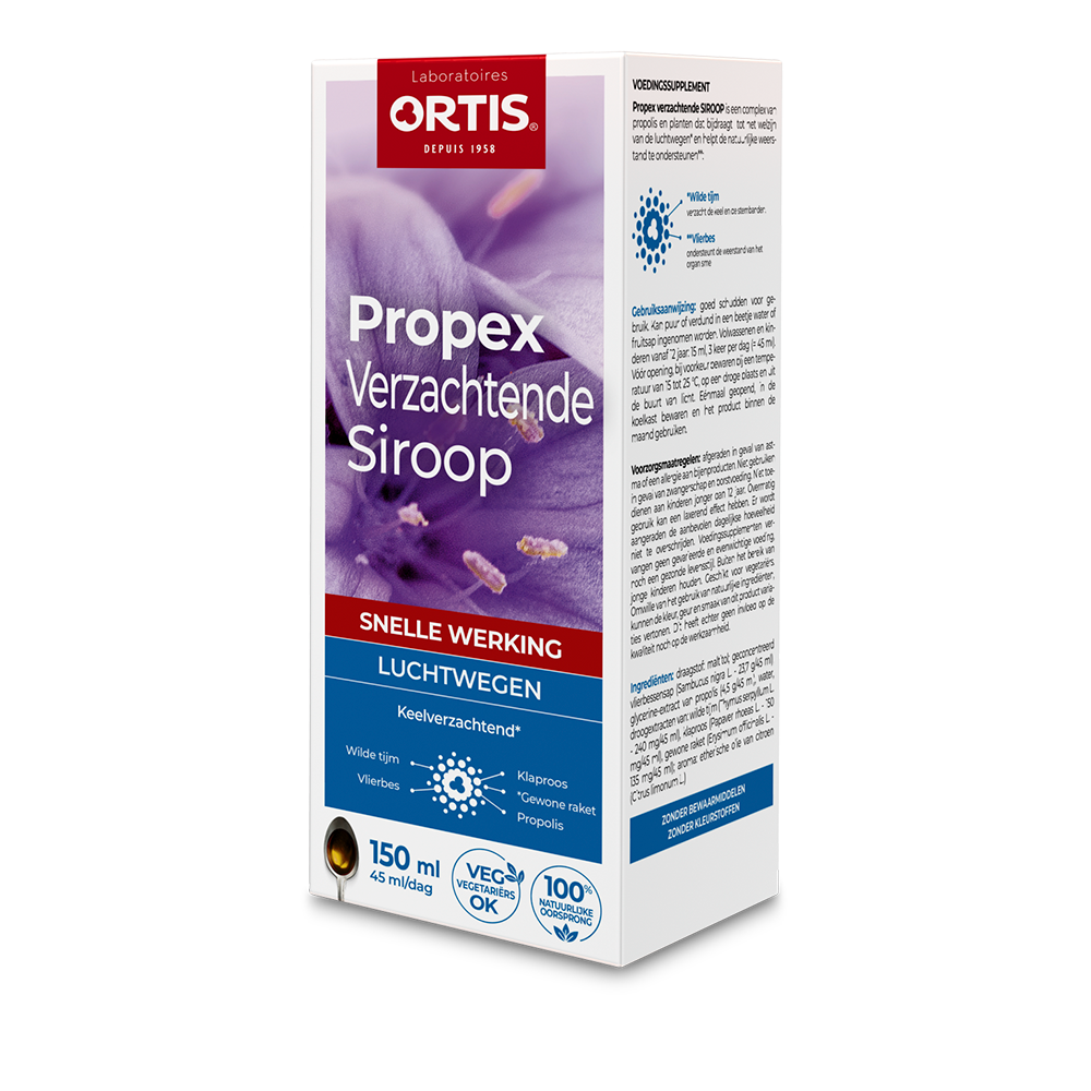 Ortis Propex Luchtwegen Verzachtende Siroop