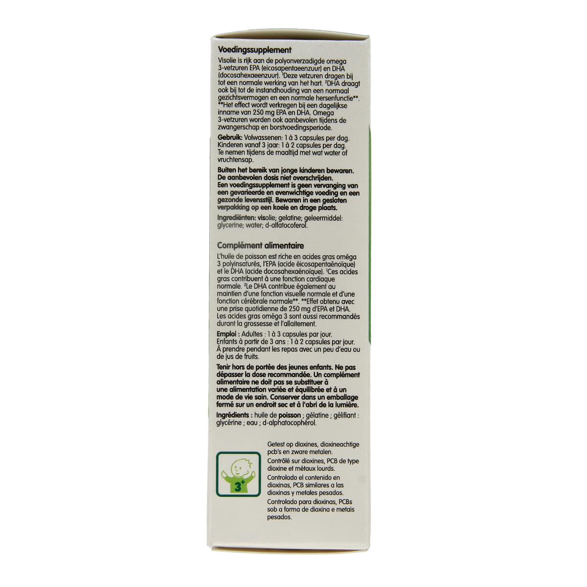 Biover omega 3 visolie 60 capsules
