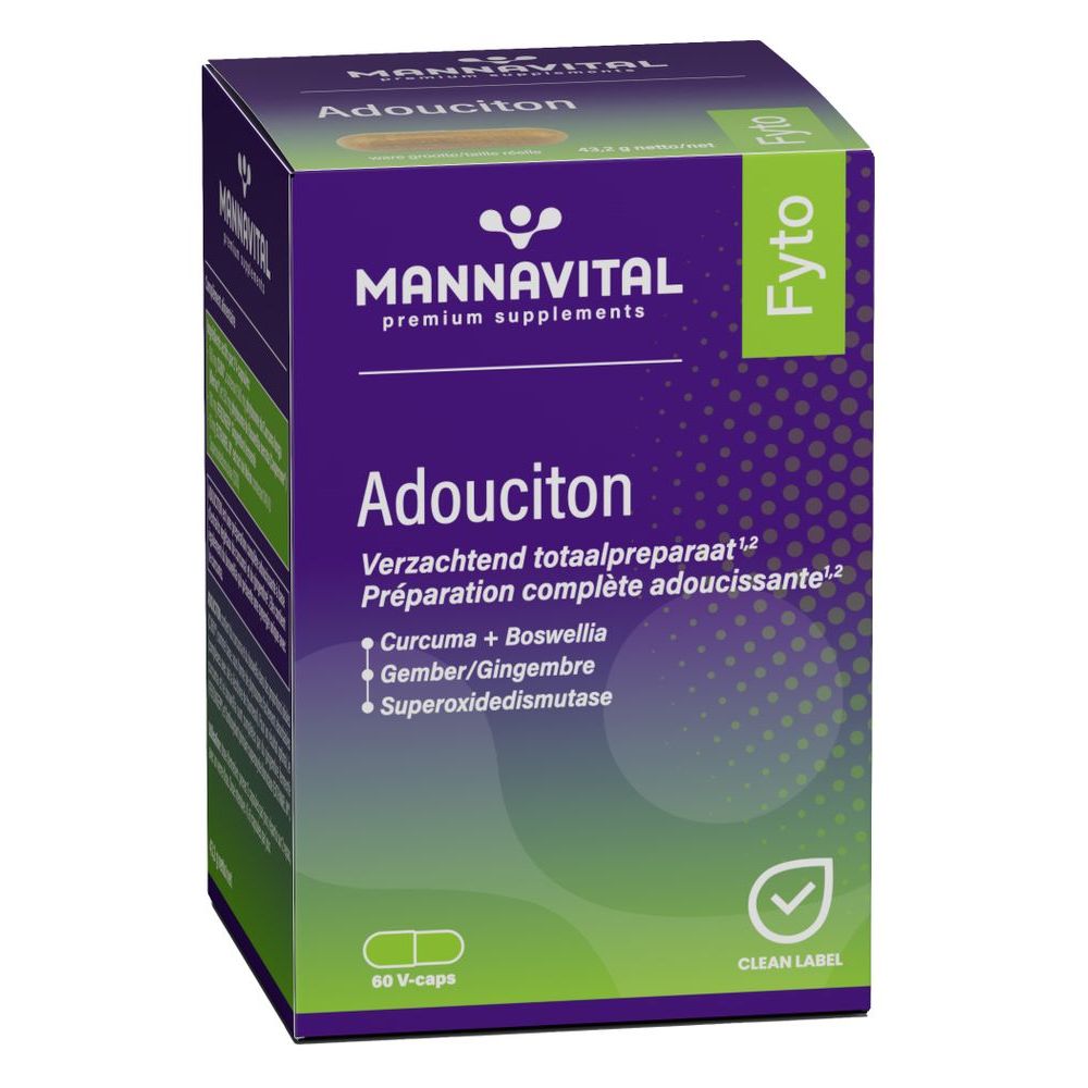 Mannavital Adouciton 60 vcaps