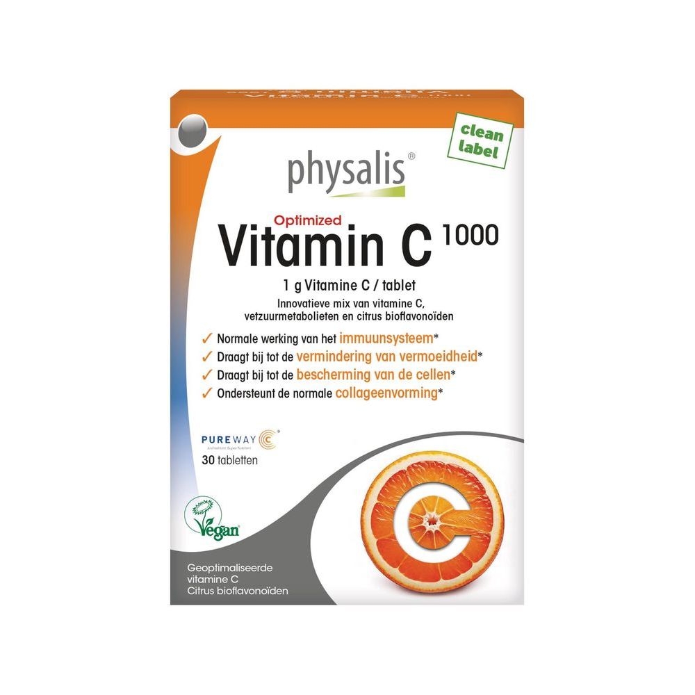 Physalis Optimized Vitamin C 1000 30 tb