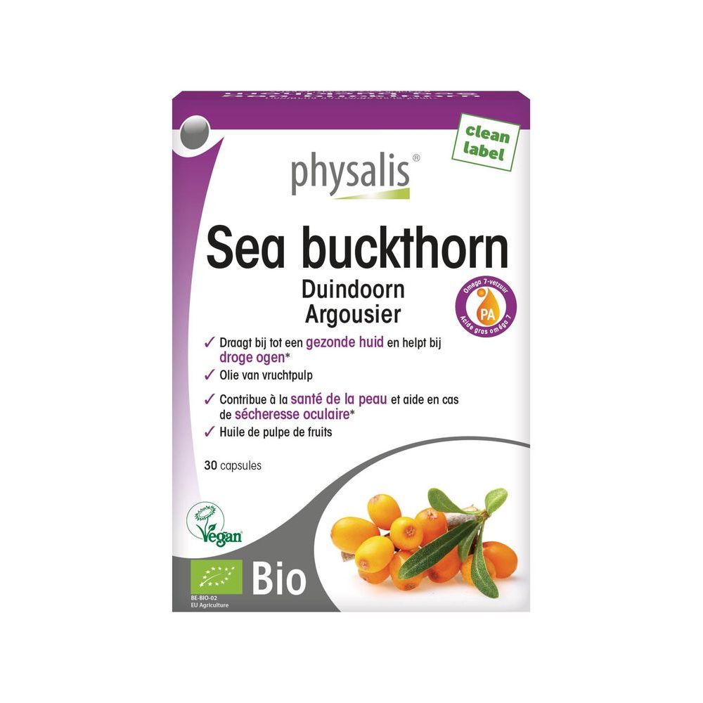 Physalis Sea Buckthorn Biologisch 30 cp