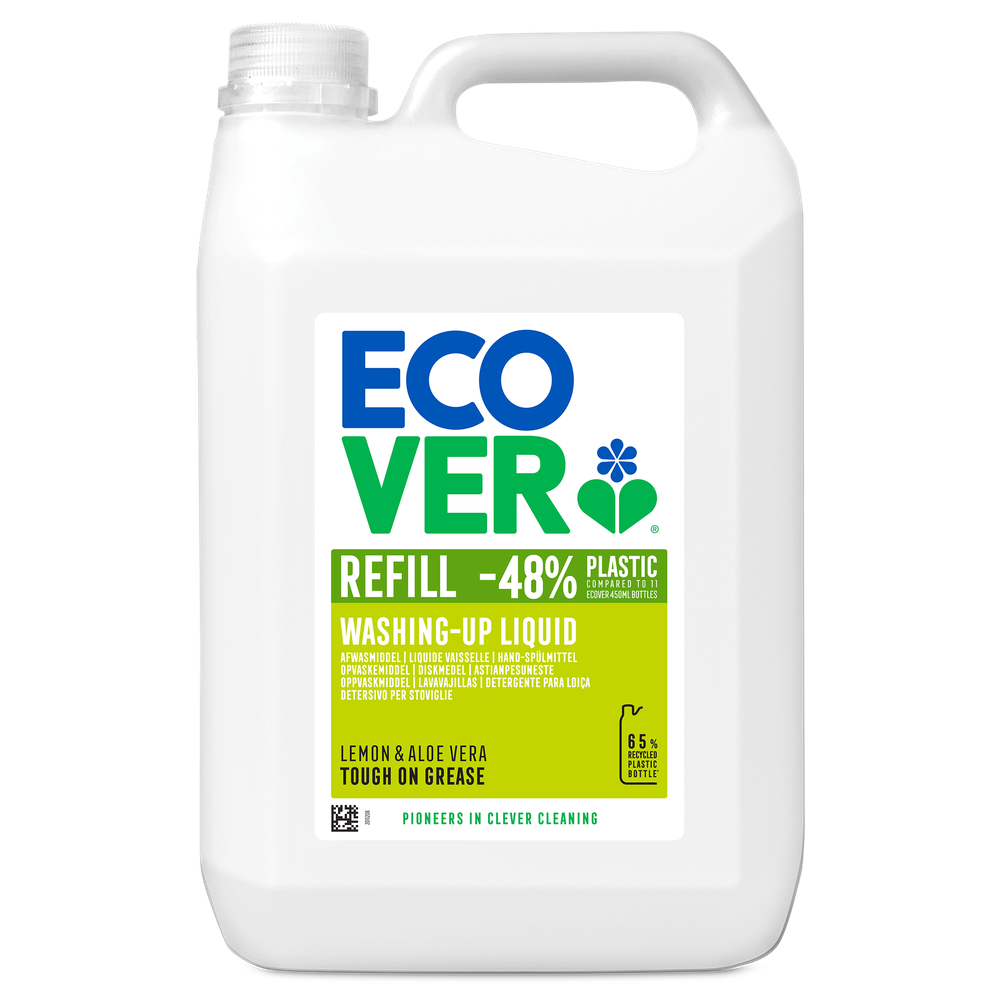 Ecover Afwasmiddel Lemon & Aloe Vera Navulling 5 lt