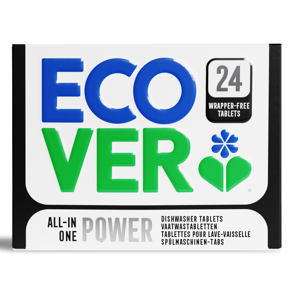 Ecover Power All-In-One Vaatwastabletten 24 st