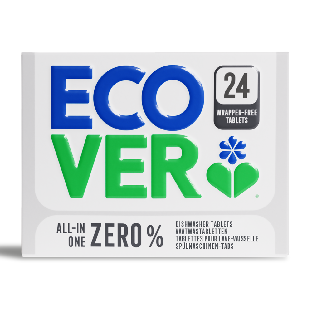 Ecover Zero All-In-One Vaatwastabletten 24 st