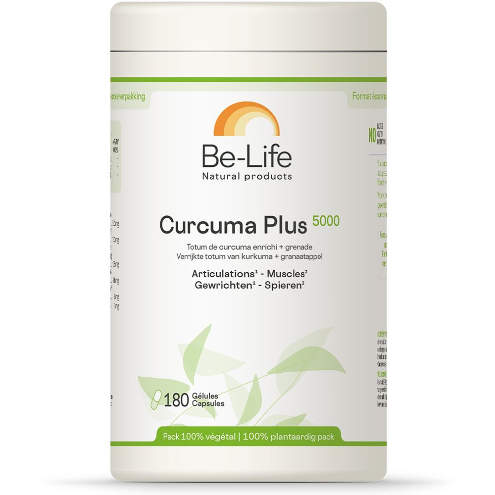 Be-Life Curcuma Plus 5000 Capsules 180 cp