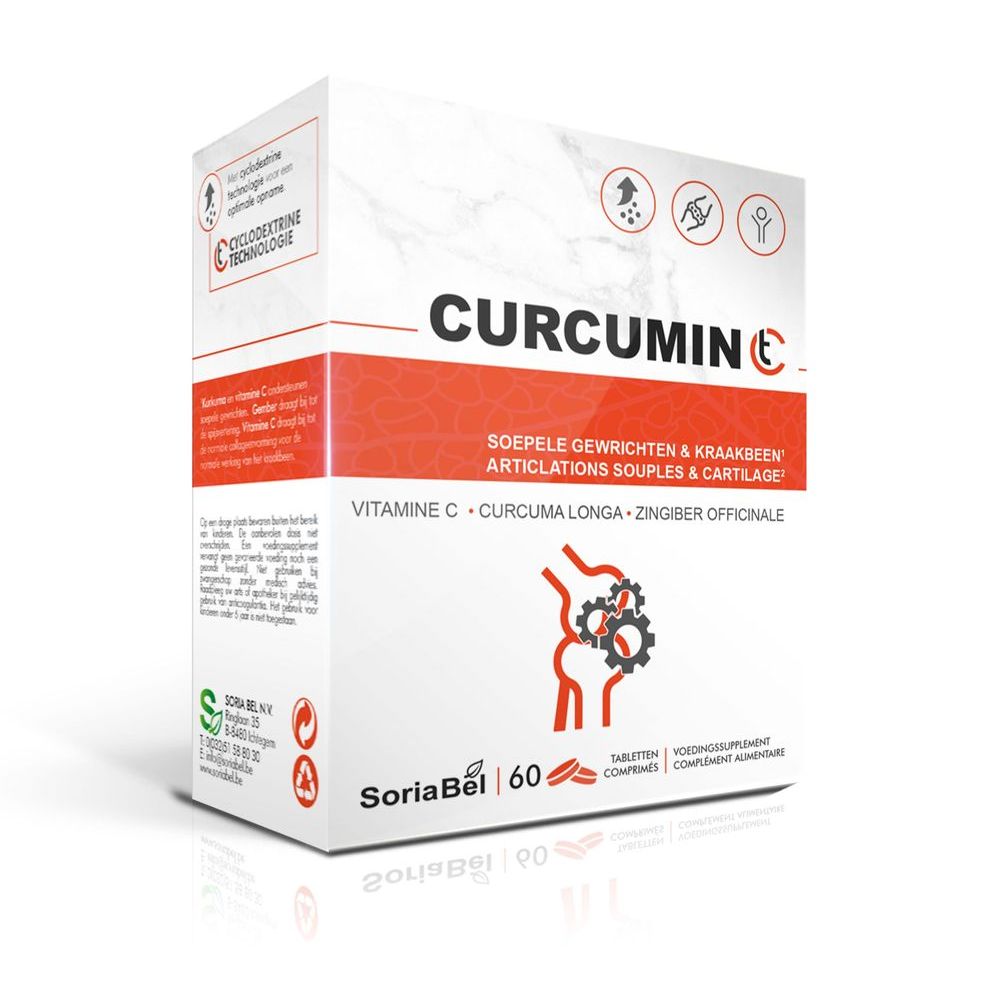 Soria Natural Curcumin Ct Tabletten 60 tb