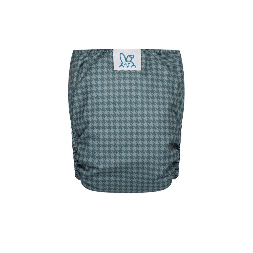 Bumbuns Herbruikbare Luier Drukknopen Houndstoot Green/Atl.Deep 1 st
