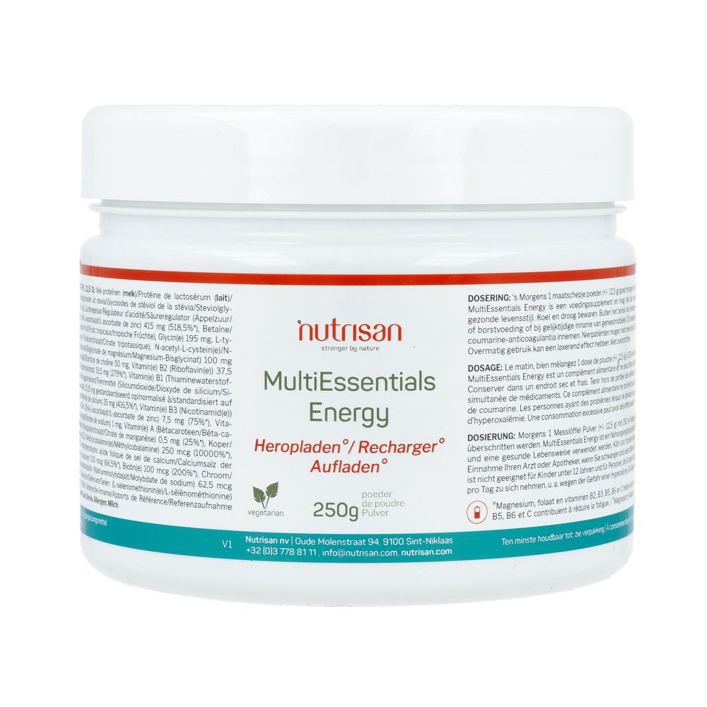 Nutrisan MultiEssentials Energy 250 gram