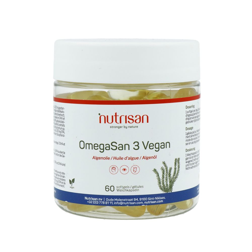 Nutrisan OmegaSan 3 Vegan 60 softgels