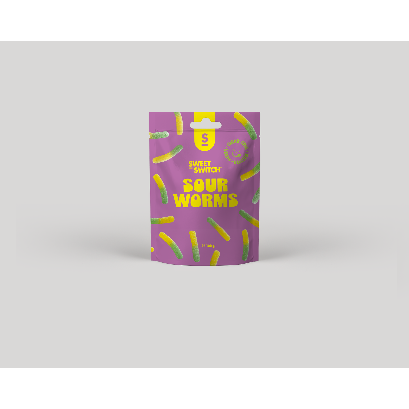Sweet-Switch Sour worms 100 gummies