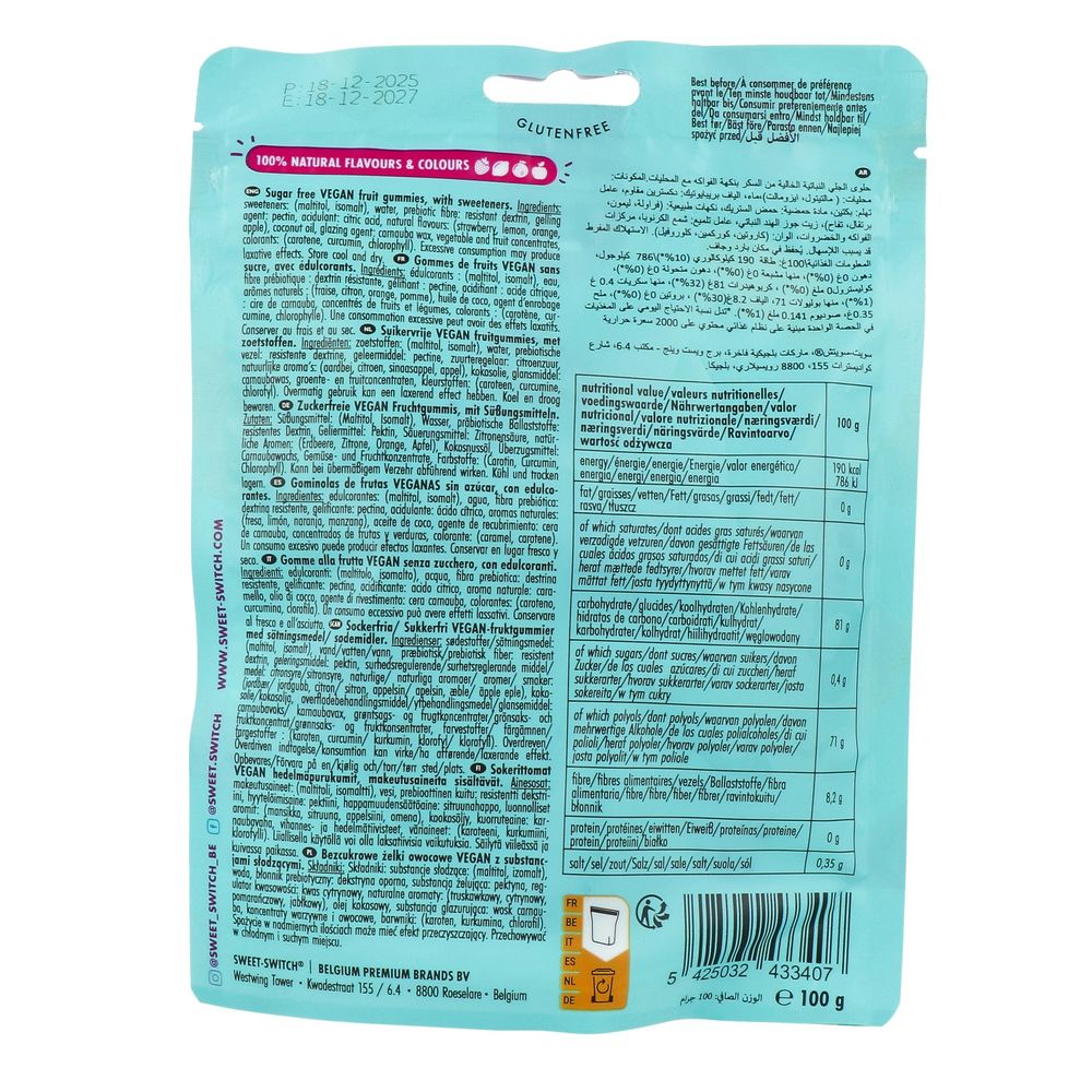 Sweet-switch Yummy Bears 100 gram