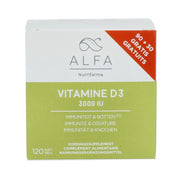 Alfa Vitamine D3 3000 IE 120 softgels