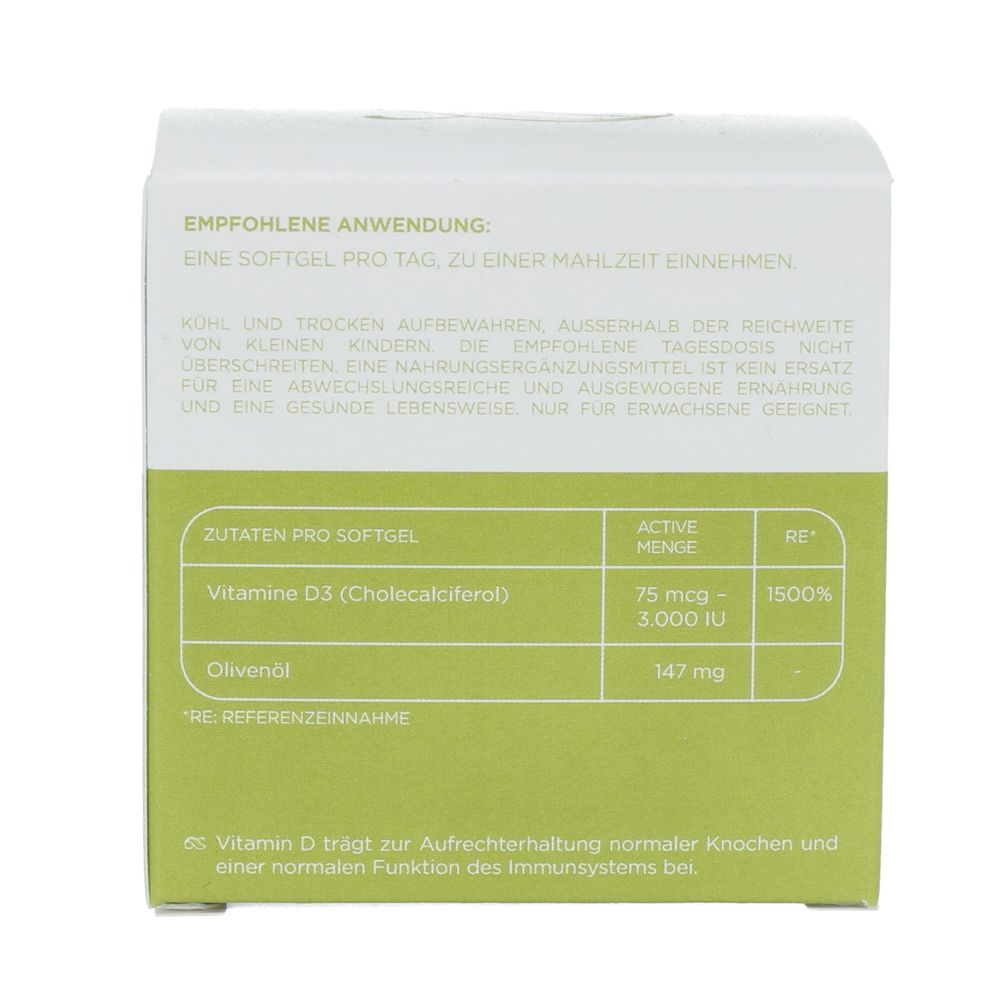 Alfa Vitamine D3 3000 IE 120 softgels