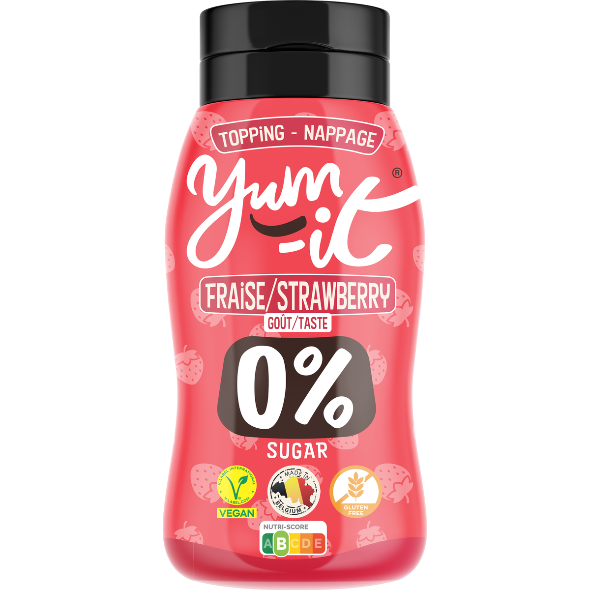 Yum-It AARDBEI TOPPING 300 gram