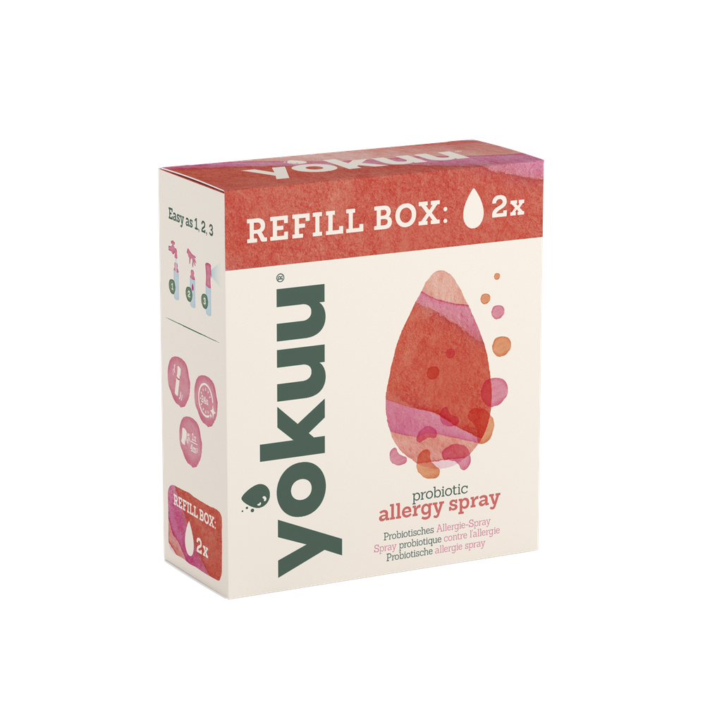 Yokuu allergy spray refill 2 parels