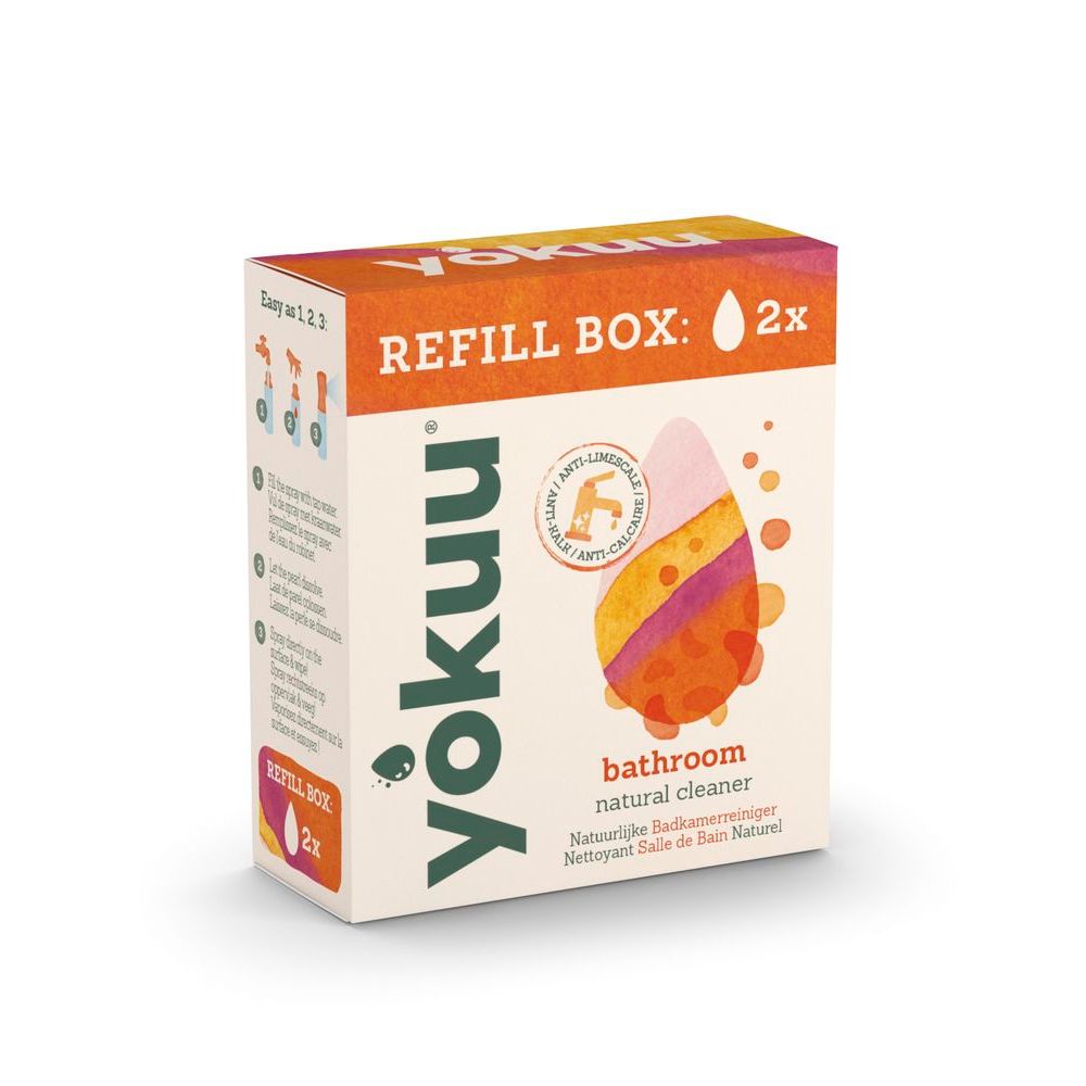 Yokuu Badkamerreiniger refill 2 stuks