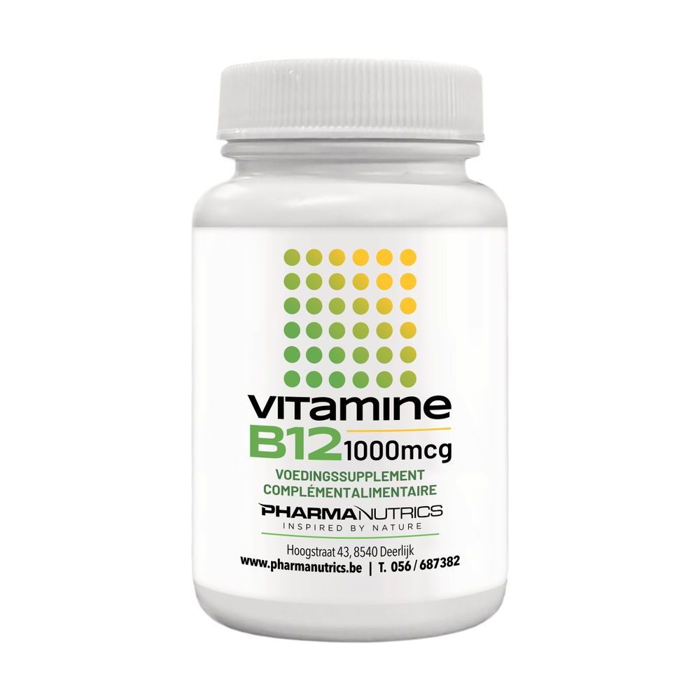 Pharmanutrics Vitamine B12 1000 mcg 120 ktabletten 120 ktb