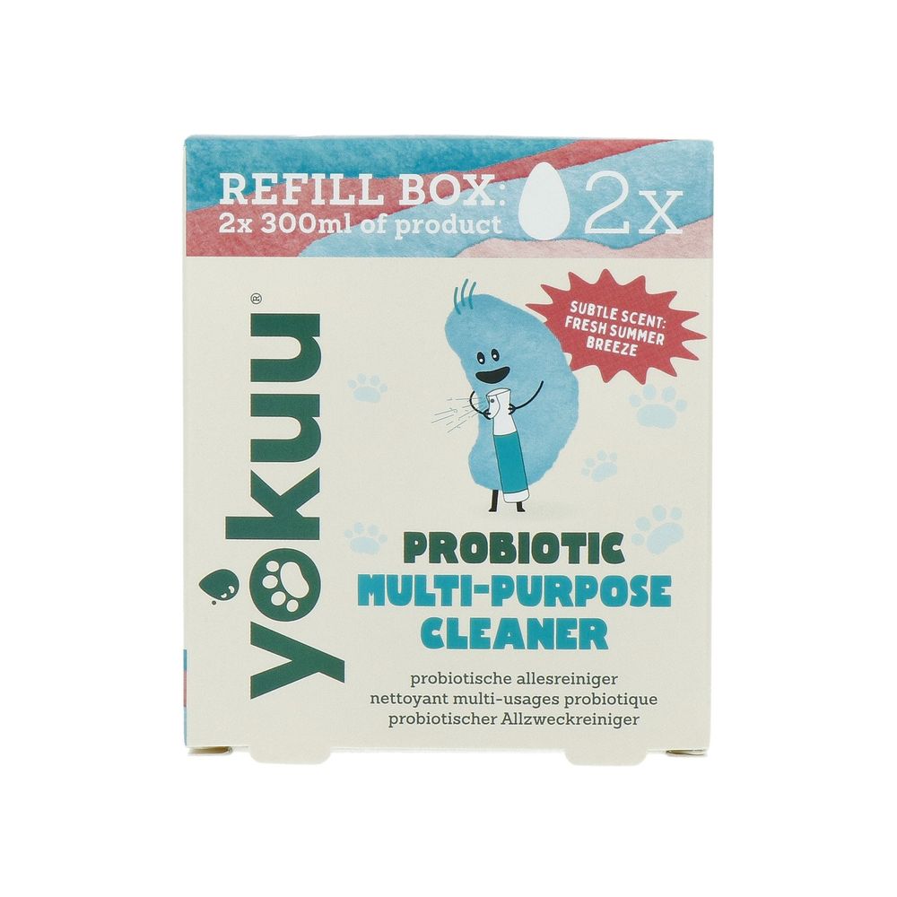 Yokuu Probio allesreiniger voor huisdieren refill 2 stuks