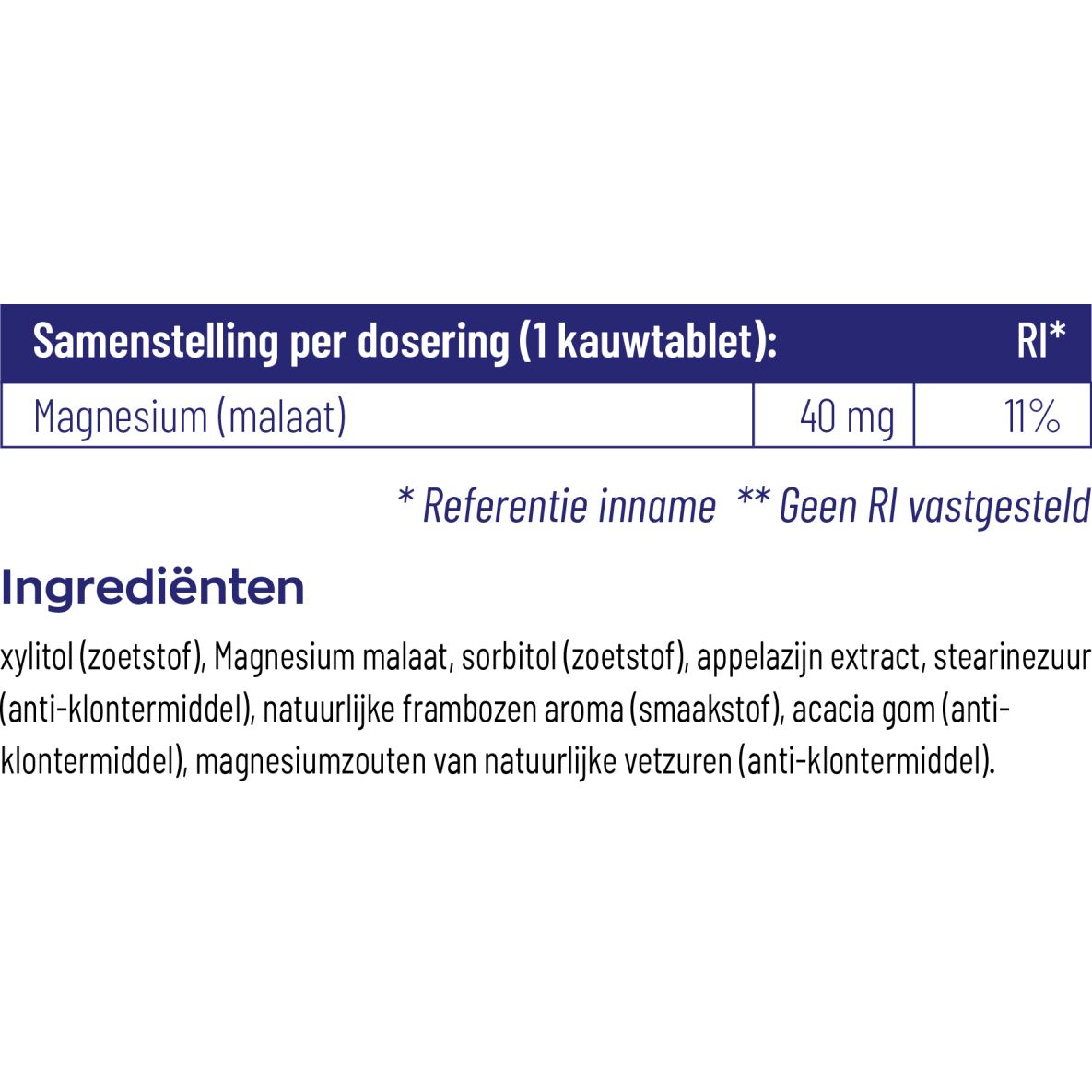 Vitakruid Magnesium Junior 90 kauwtabletten