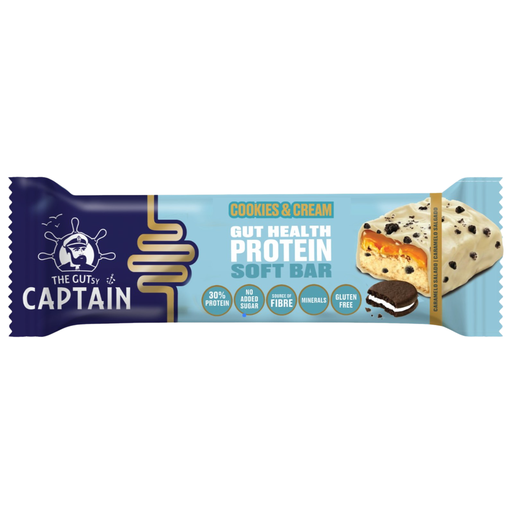 The Gutsy Captain Cookies & Cream Bar 45 gram