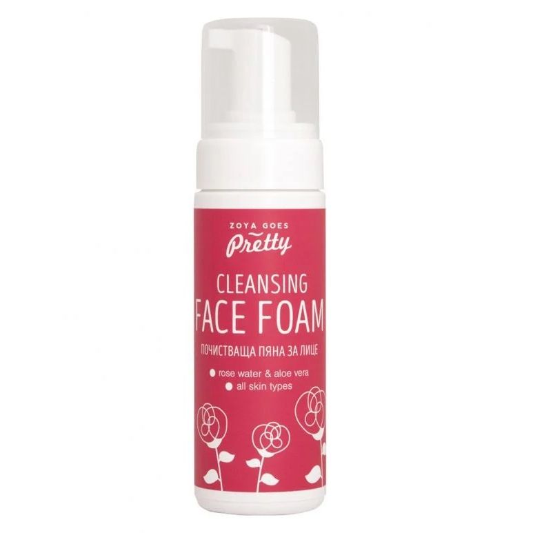 Zoya Goes Pretty Cleansing face foam rose & aloe vera 150 ml