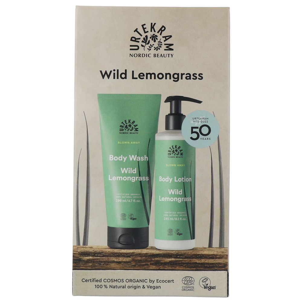 Urtekram Giftset Wild Lemongrass 1 st