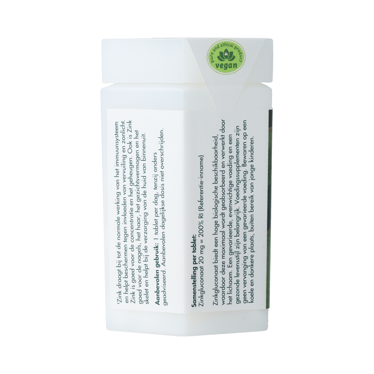 Berthelsen Zink gluconaat 20 mg 120 tabletten