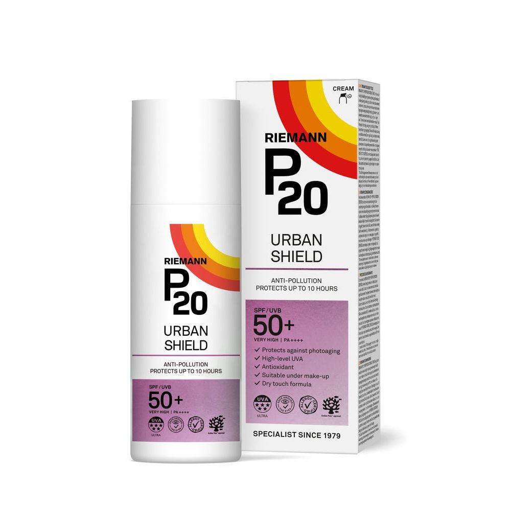Riemann P20 Zonnebrand Urban Shield Spf 50+ Lotion 50 gram