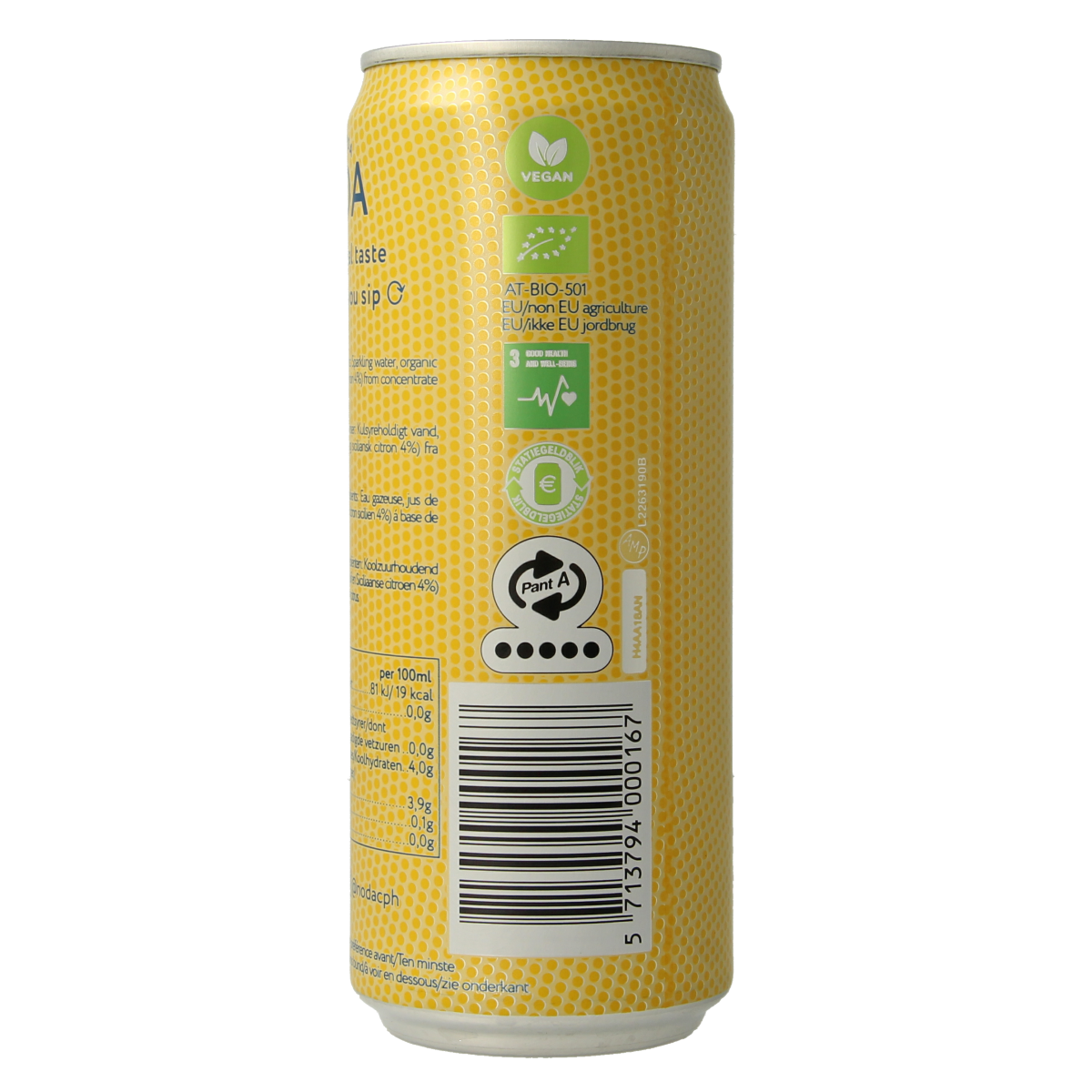 Noda Sicilian lemon biologisch 330 ml