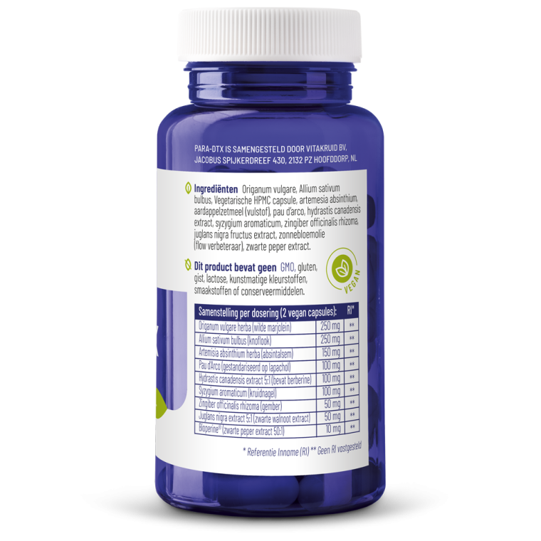Vitakruid PARA-DTX 60 vcaps