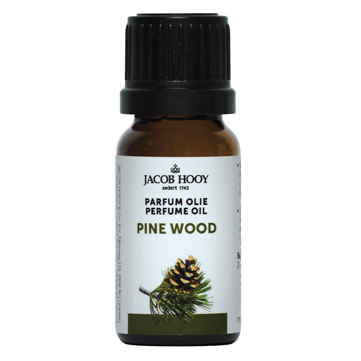Jacob Hooy Parfum olie Den Pine Wood 10 ml