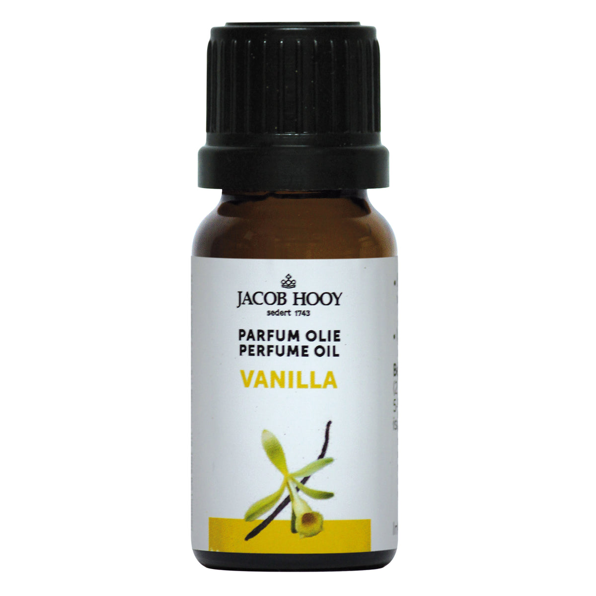 Jacob Hooy Parfum olie Vanille 10 ml