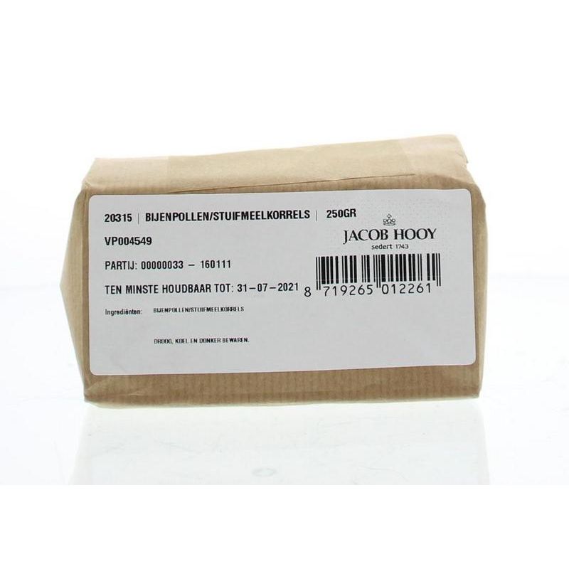 Jacob Hooy Bijenpollen/stuifmeelkorrels 250 gram