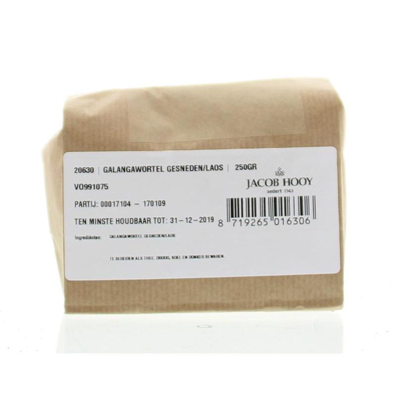 Jacob Hooy Galangawortel gesneden/laos 250 gram