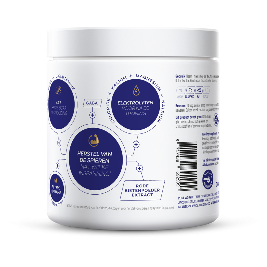 Vitakruid Elite Post Workout Man 360 gram