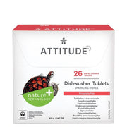 Attitude Nature+ Vaatwastabletten Fosfaatvrij 26 st