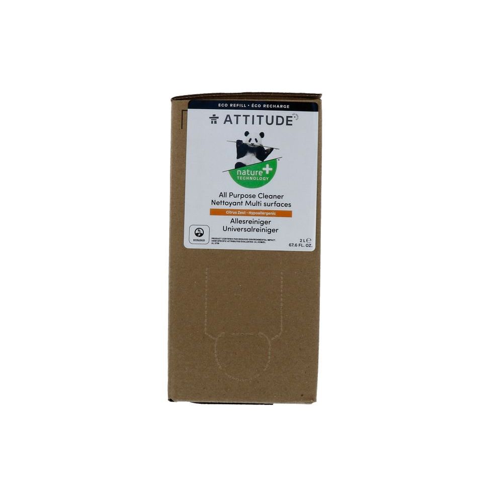 Attitude Nature+ Allesreiniger Citrus Zest Bulk to Go 2 lt