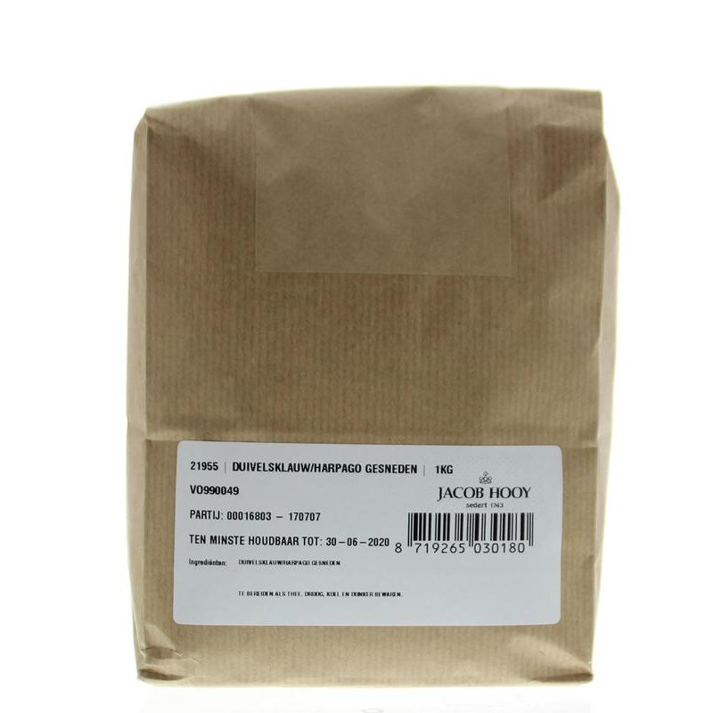 Jacob Hooy Duivelsklauw hapago gesneden 1 kg