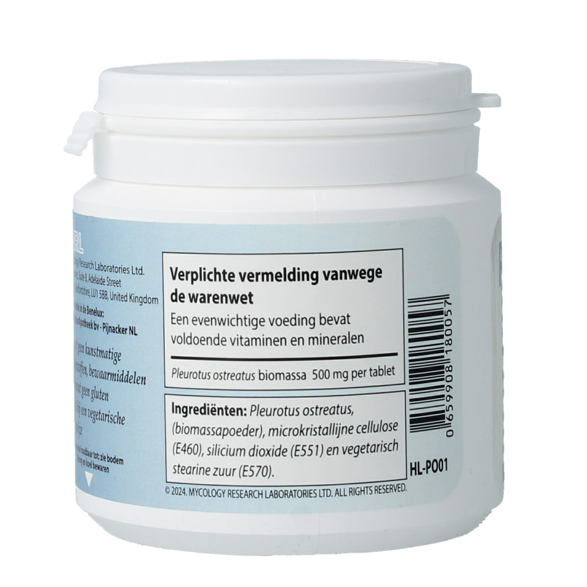 MRL Pleurotus 90 tabletten