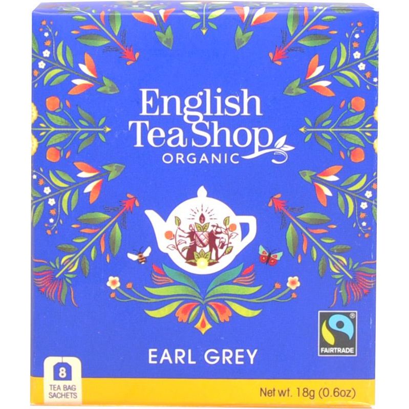 Earl Grey Bio 8 zakjes - English Teashop