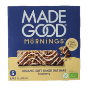 Madegood Mornings bar blueberry bio 5 stuks
